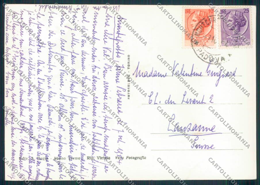 Padova Montegrotto foto FG cartolina ZF1424 – retro