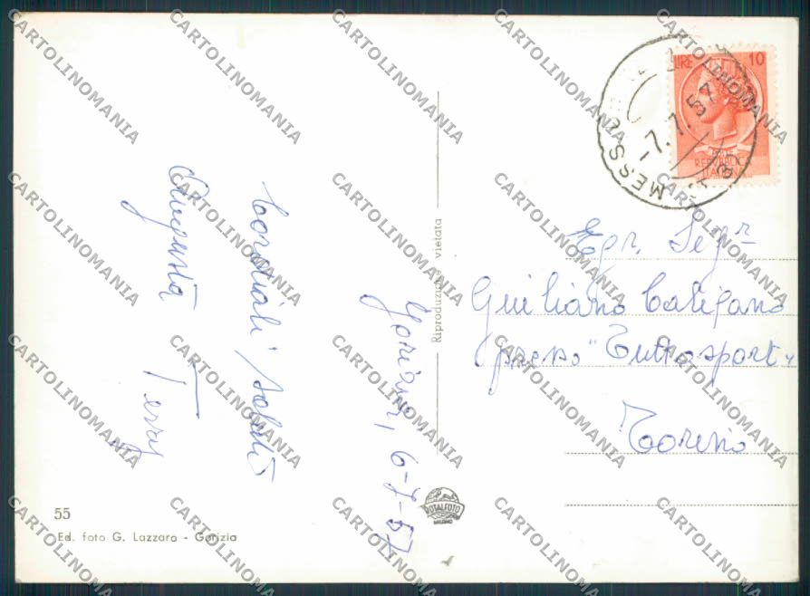 Gorizia città foto FG cartolina ZF1426 – retro