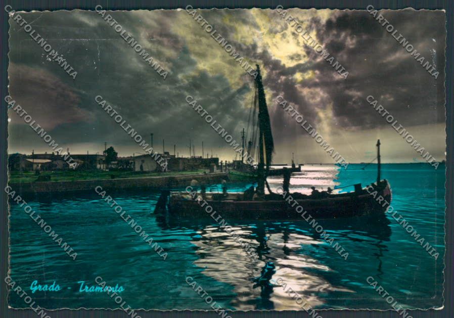 Gorizia Grado foto FG cartolina ZF1432 – fronte