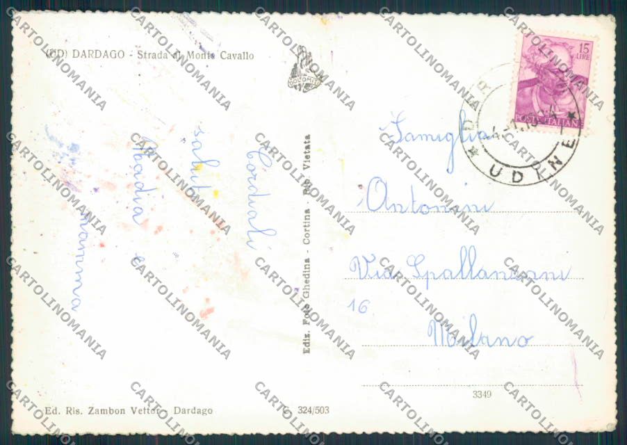 Pordenone Dardago foto FG cartolina ZF1434 – retro