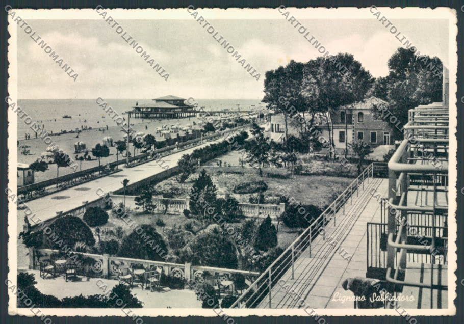 Udine Lignano Sabbiadoro FG cartolina ZF1437 – fronte
