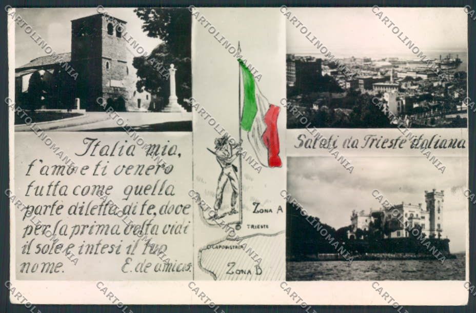 Trieste città foto FG cartolina ZF1506 – fronte