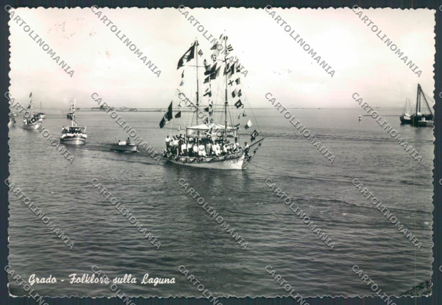 Gorizia Grado Processione foto FG cartolina ZF1513 – fronte