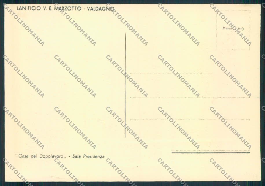 Vicenza Valdagno FG cartolina ZF1584 – retro