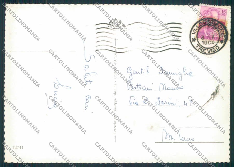 Treviso Valdobbiadene foto FG cartolina ZF1624 – retro