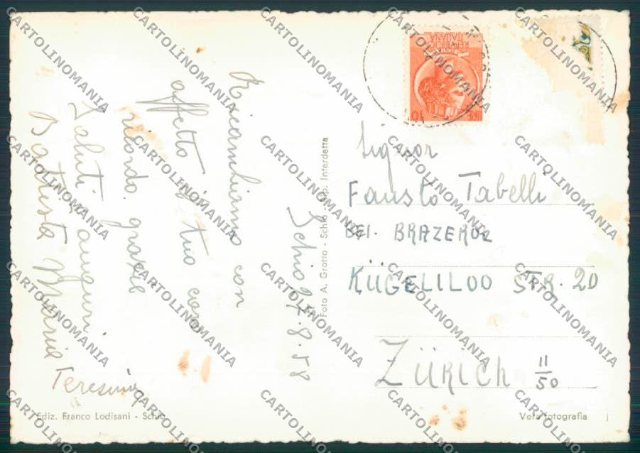 Vicenza Schio foto FG cartolina ZF1640 – retro