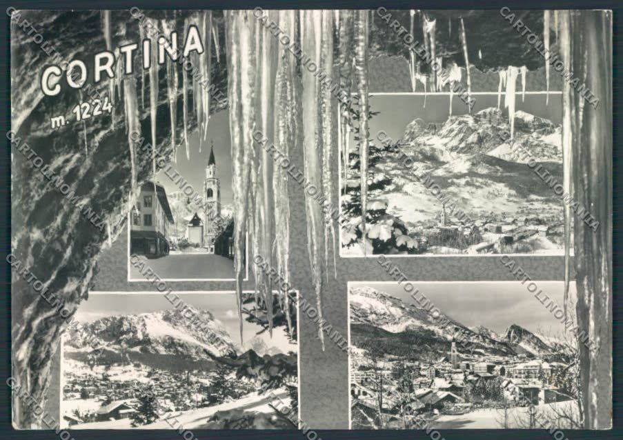 Belluno Cortina D'Ampezzo foto FG cartolina ZF1647 – fronte