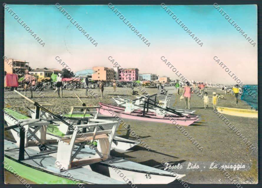 Venezia Jesolo Lido foto FG cartolina ZF1664 – fronte