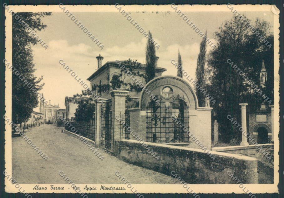 Padova Abano Terme FG cartolina ZF1694 – fronte