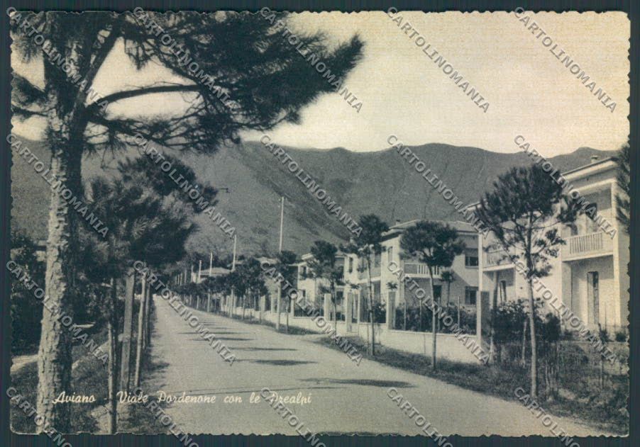Pordenone Aviano FG cartolina ZF1702 – fronte