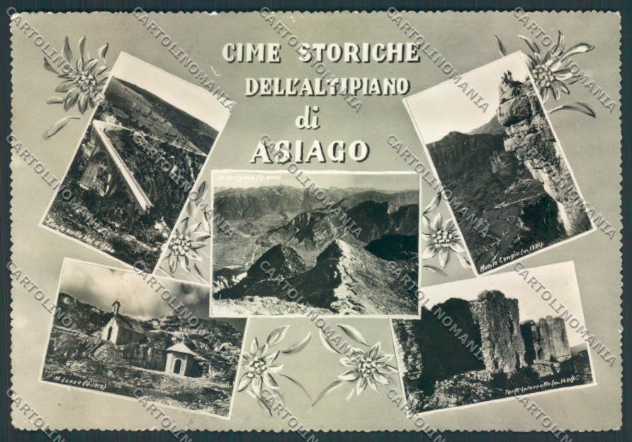 Vicenza Asiago foto FG cartolina ZF1705 – fronte