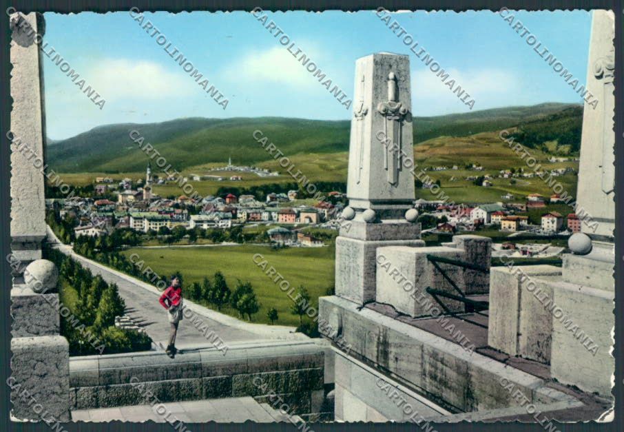Vicenza Asiago PIEGHINE foto FG cartolina ZF1710 – fronte