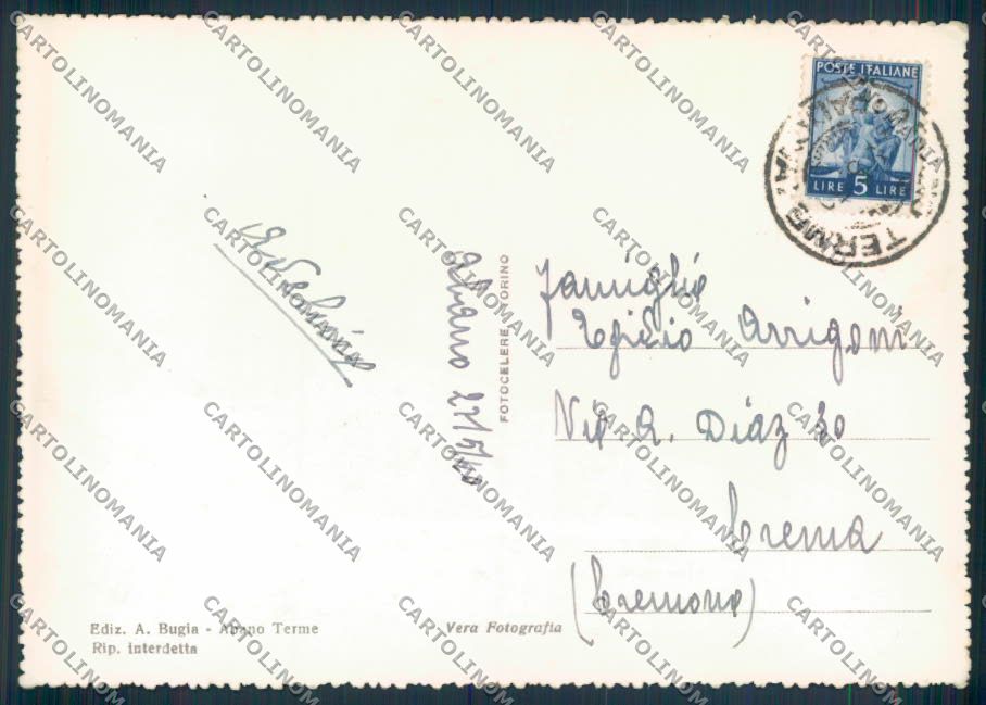 Padova Abano Terme foto FG cartolina ZF1712 – retro