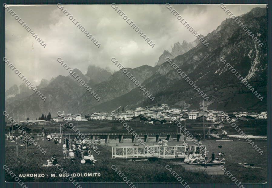 Belluno Auronzo foto FG cartolina ZF1715 – fronte