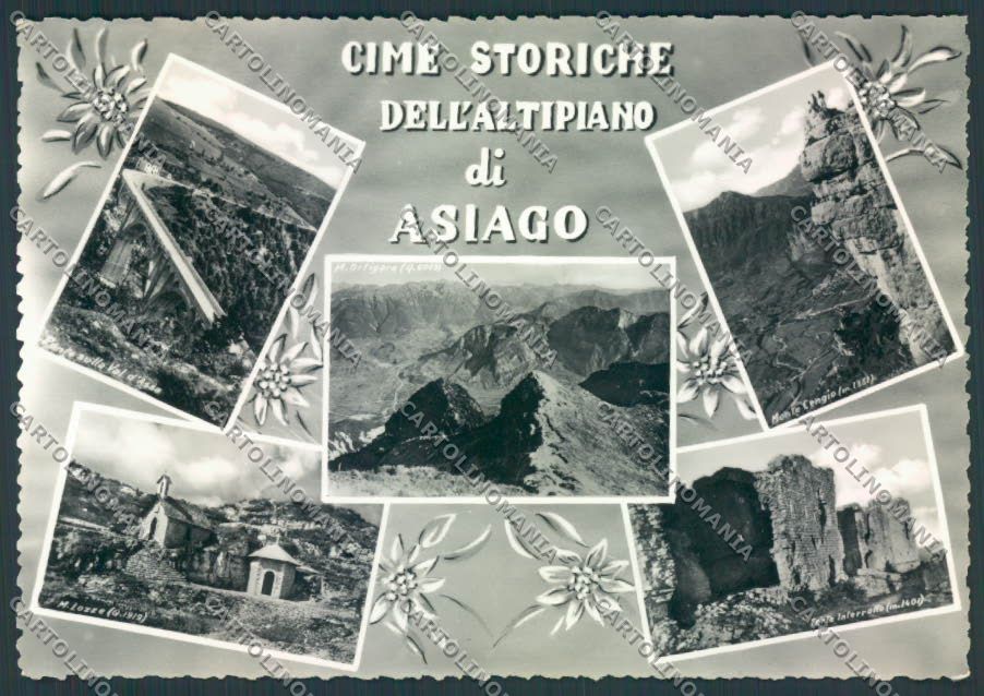 Vicenza Asiago foto FG cartolina ZF1717 – fronte