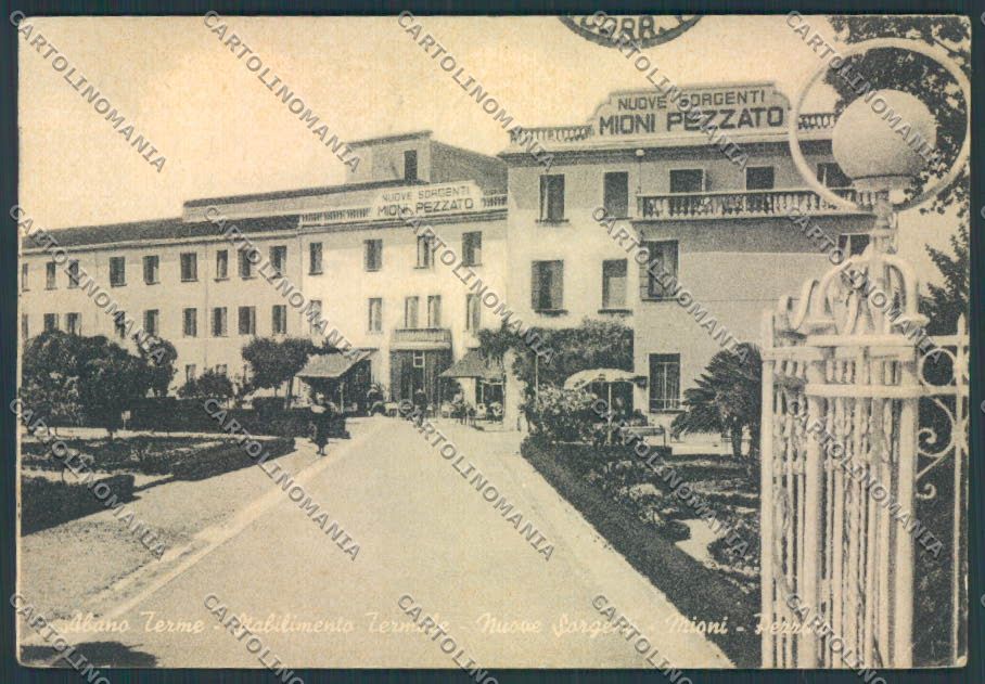 Padova Abano Terme FG cartolina ZF1723 – fronte