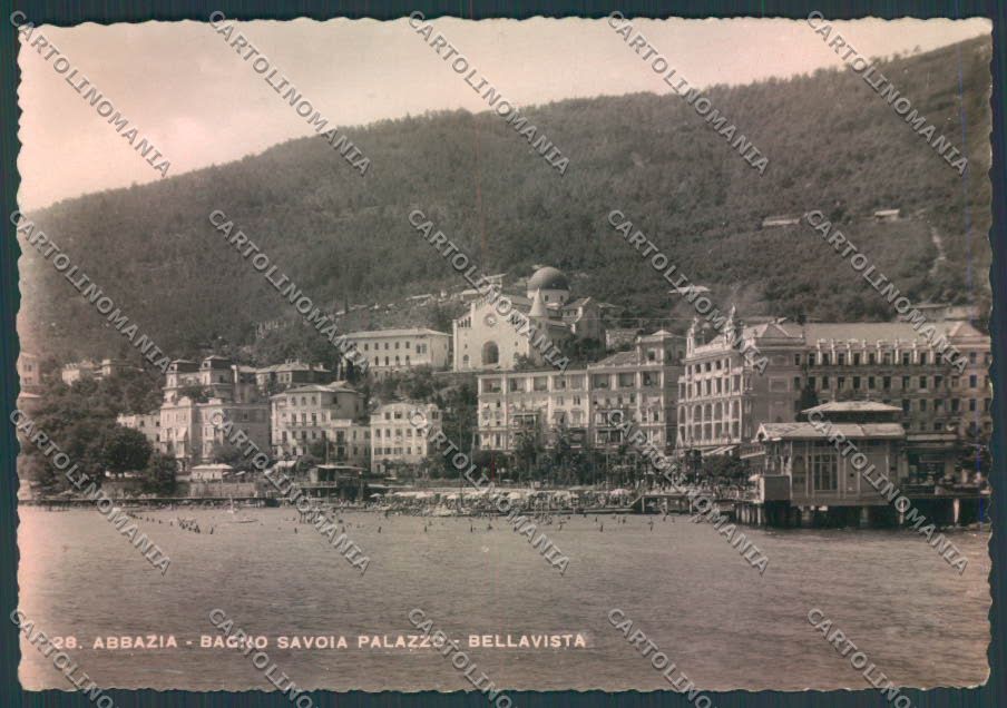 Croazia Croatia Abbazia foto FG cartolina ZF1727 – fronte