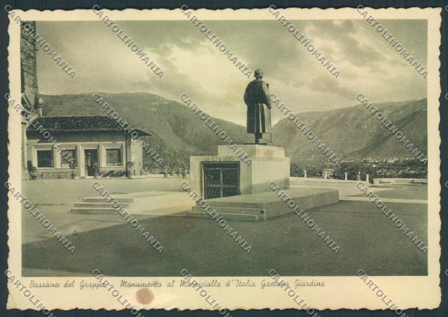 Vicenza Bassano del Grappa PIEGA FG cartolina ZF1773 – fronte