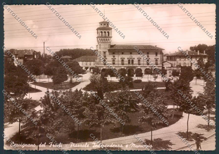 Udine Cervignano foto FG cartolina ZF1788 – fronte