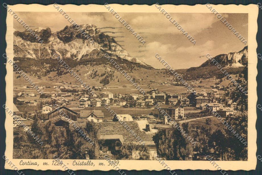 Belluno Cortina D'Ampezzo FG cartolina ZF1806 – fronte