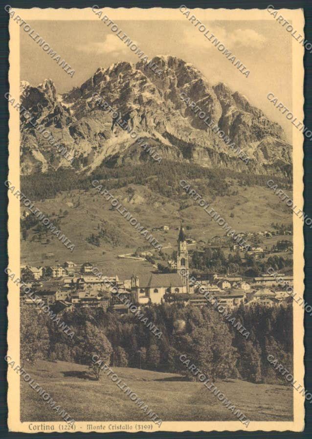 Belluno Cortina D'Ampezzo FG cartolina ZF1808 – fronte