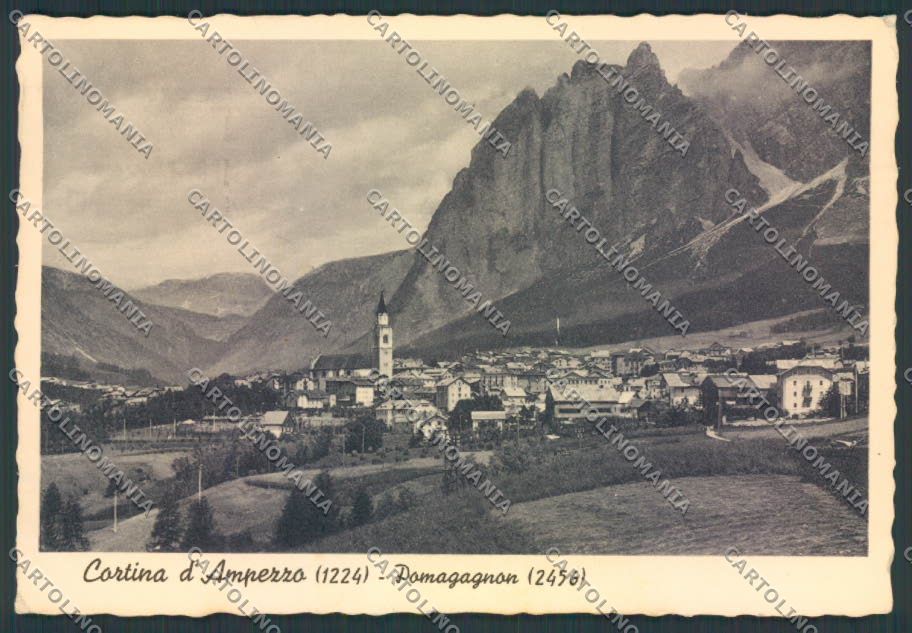 Belluno Cortina D'Ampezzo FG cartolina ZF1812 – fronte