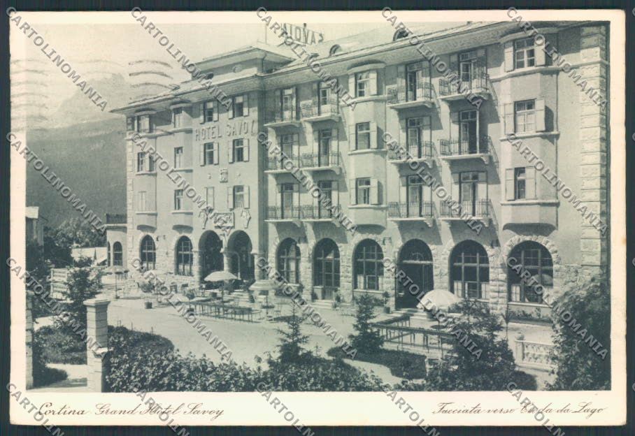 Belluno Cortina D'Ampezzo FG cartolina ZF1816 – fronte