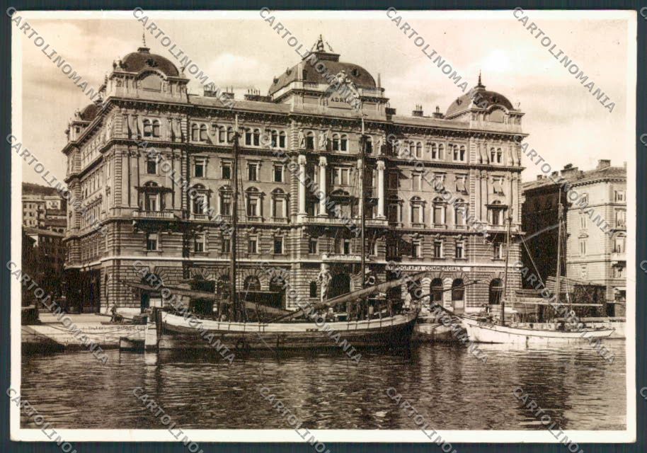 Croazia Croatia Fiume PIEGHE foto FG cartolina ZF1826 – fronte
