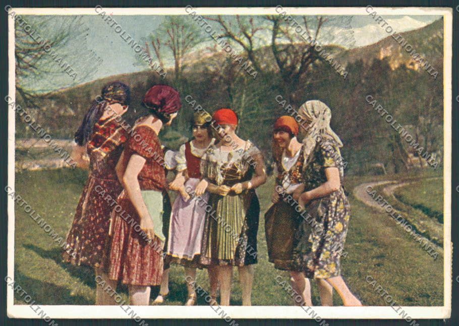 Udine Costumi Brisighelli PIEGHINE FG cartolina ZF1839 – fronte