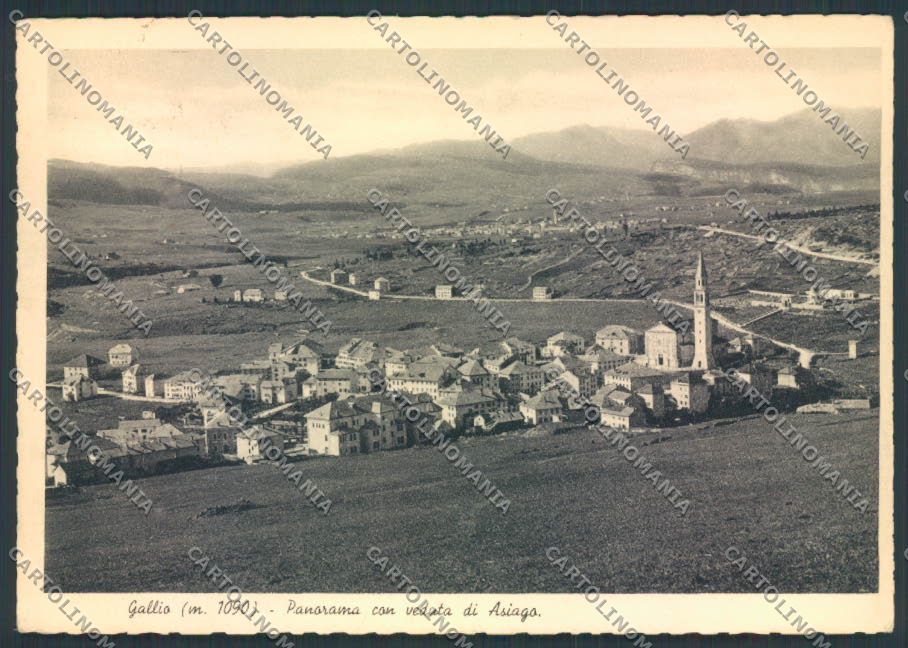 Vicenza Gallio FG cartolina ZF1842 – fronte