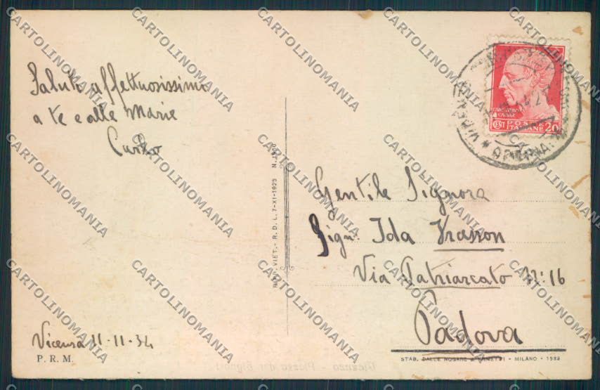 Vicenza città cartolina ZF1881 – retro