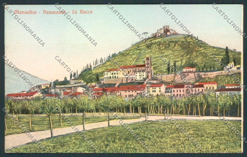 Padova Monselice cartolina ZF1888 – fronte