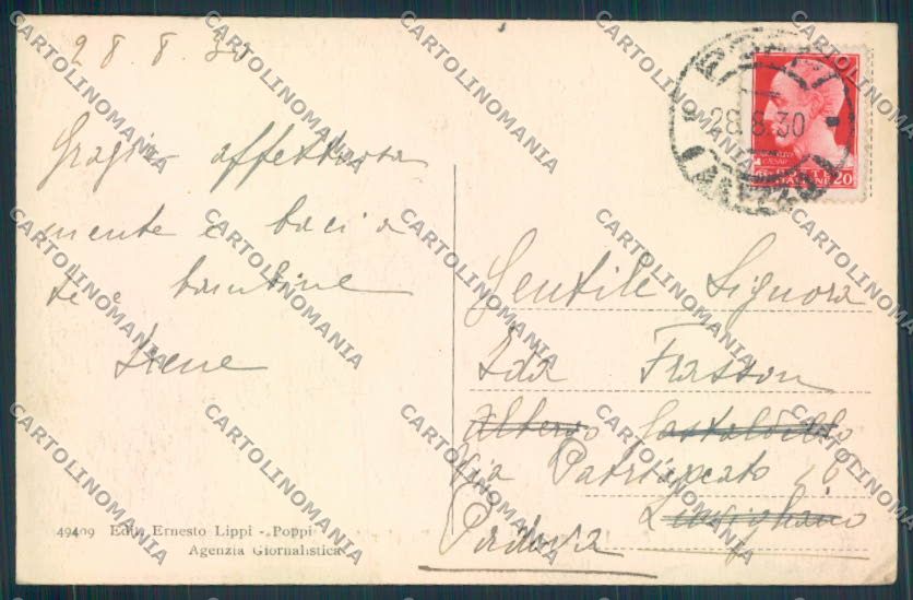 Arezzo Poppi cartolina ZF1889 – retro