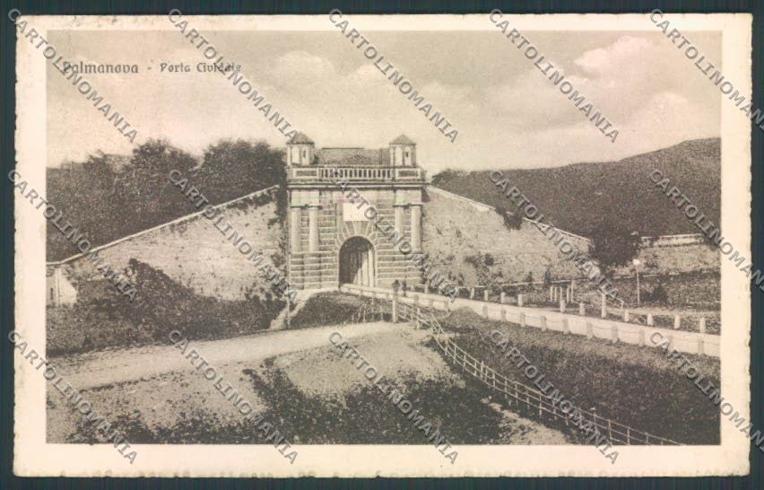 Udine Palmanova cartolina ZF1900 – fronte