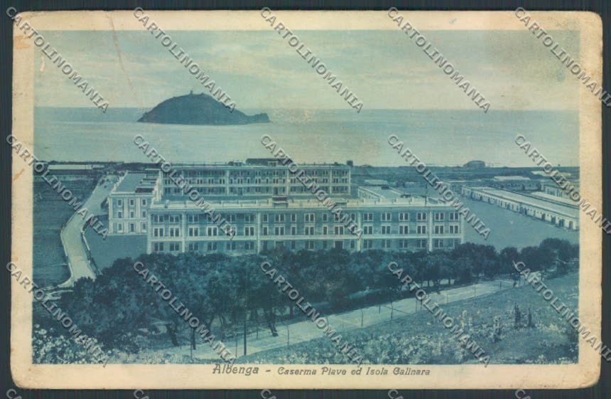Savona Albenga PIEGHINE cartolina ZF1957 – fronte