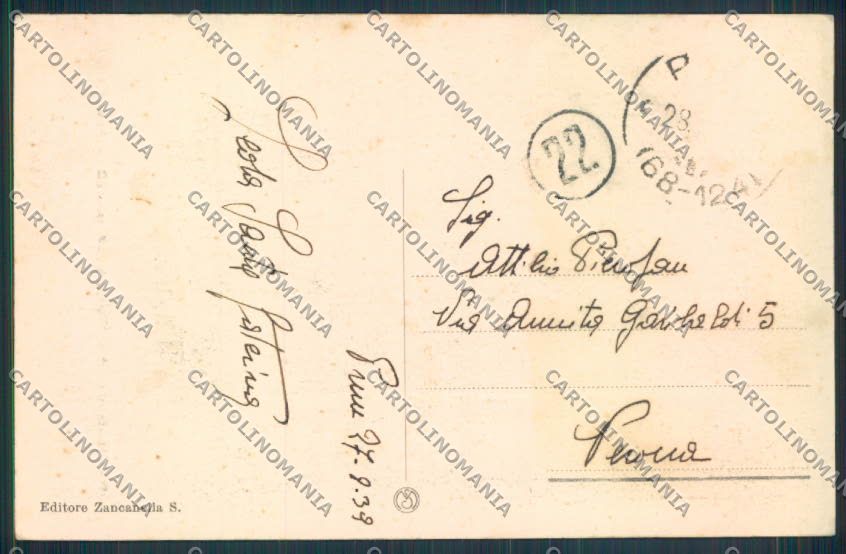 Verona Prun Valpolicella cartolina ZF1961 – retro