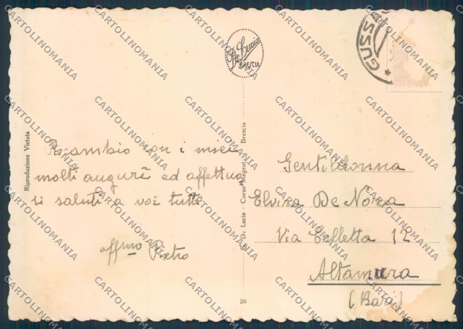 Brescia città FG cartolina ZF1976 – retro