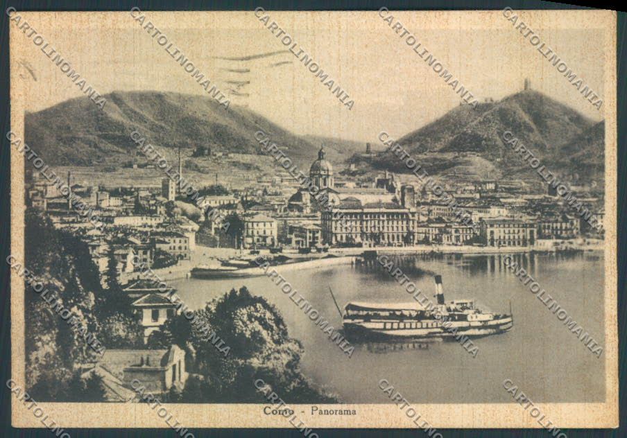 Como città Battello FG cartolina ZF2009 – fronte