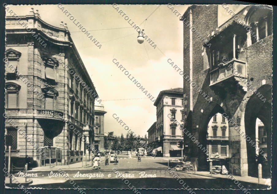 Milano Monza foto FG cartolina ZF2019 – fronte
