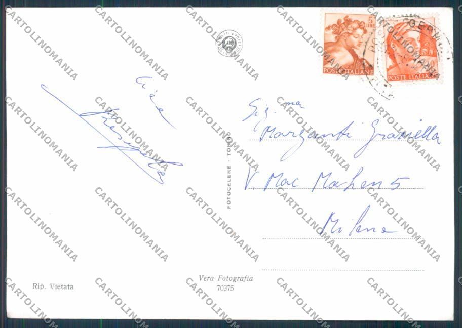 Varese Luino Battello foto FG cartolina ZF2071 – retro
