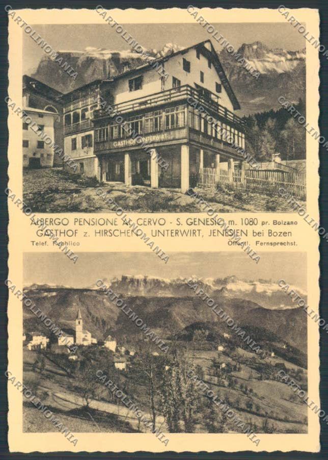 Bolzano San Genesio FG cartolina ZF2109 – fronte