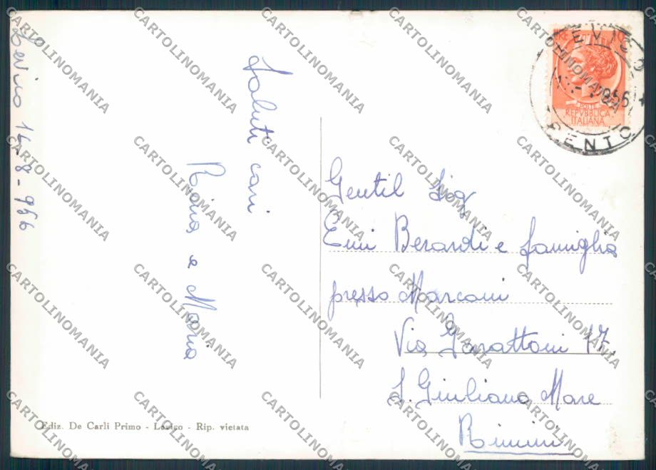 Trento Levico foto FG cartolina ZF2175 – retro