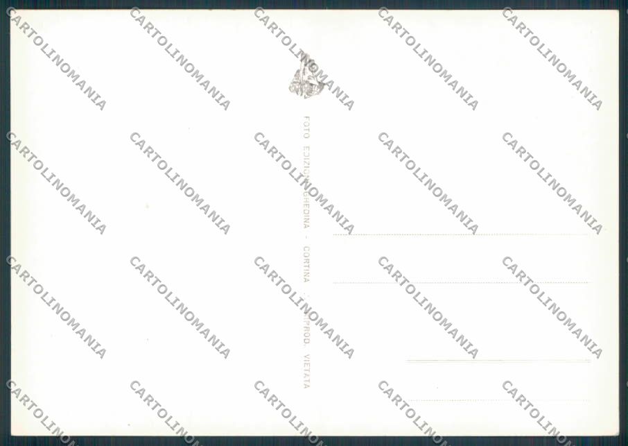 Trento Tesero foto FG cartolina ZF2189 – retro