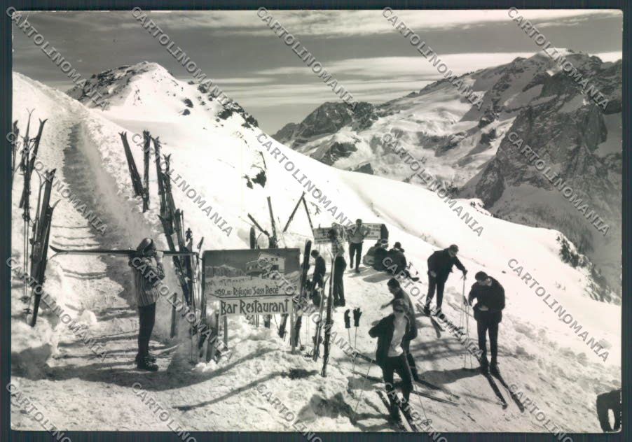Trento Marmolada Sci foto FG cartolina ZF2194 – fronte