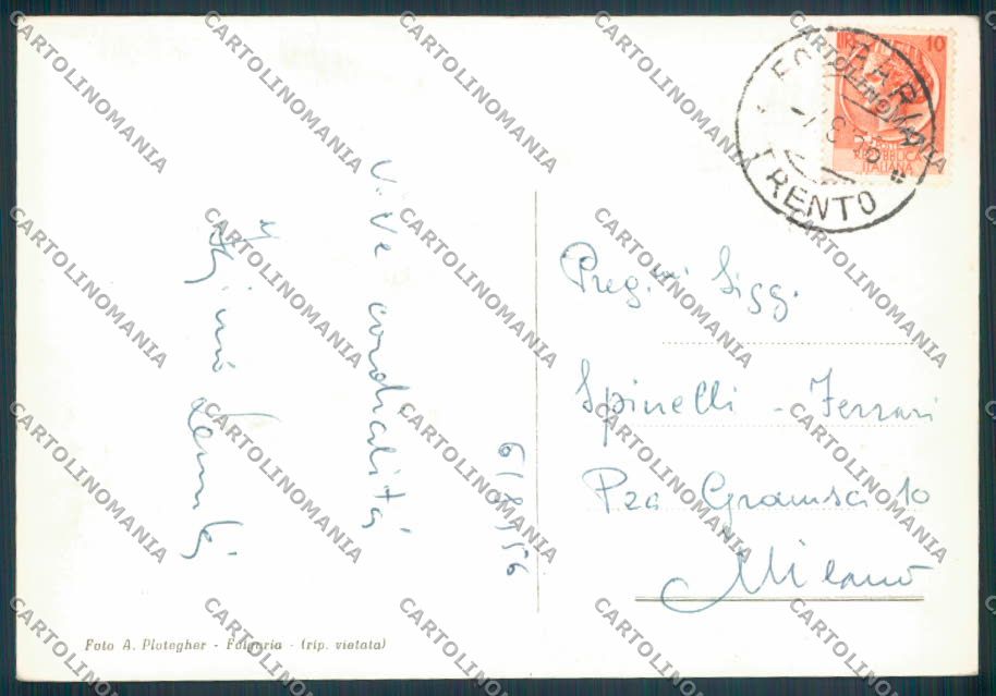 Trento Folgaria foto FG cartolina ZF2199 – retro