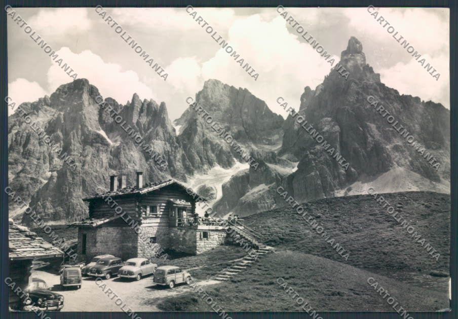 Trento Baita Segantini foto FG cartolina ZF2221 – fronte
