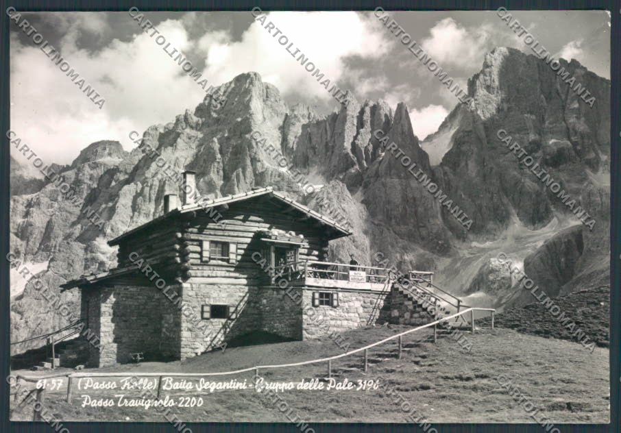 Trento Baita Segantini foto FG cartolina ZF2236 – fronte