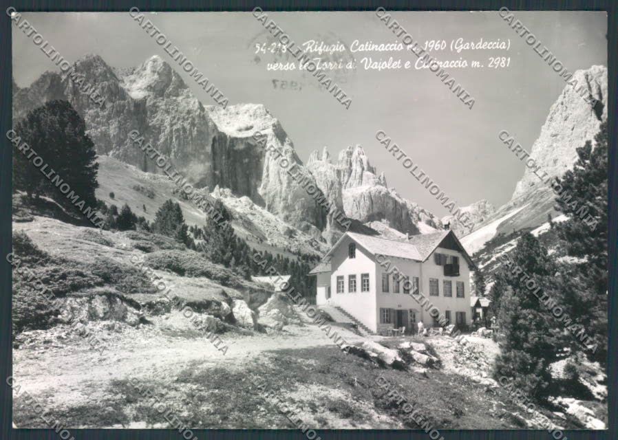 Trento Rifugio Pera di Fassa foto FG cartolina ZF2239 – fronte