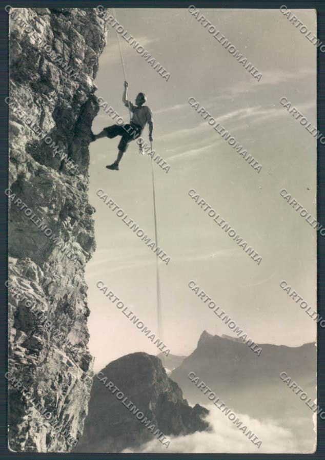 Trento Gruppo Sella Alpinismo foto FG cartolina ZF2253 – fronte