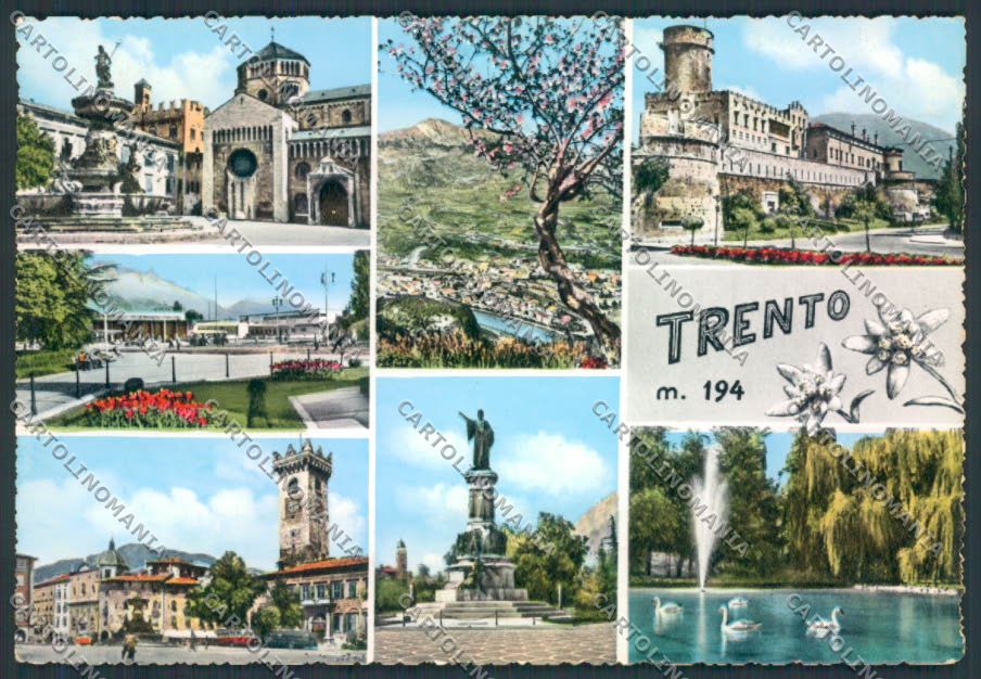 Trento città foto FG cartolina ZF2256 – fronte